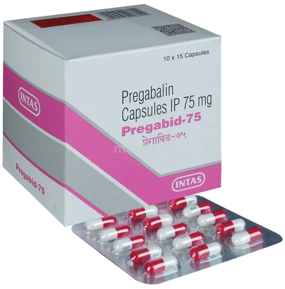 pregabid 75mg capsule 15's
